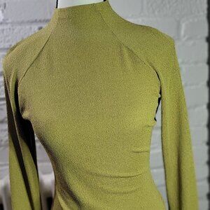 Jersey Open Back Long Sleeve Top from Paris